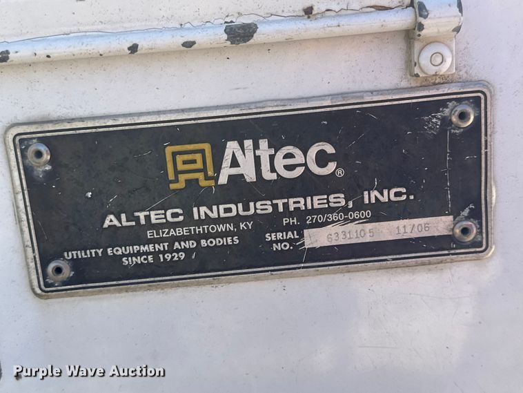 image for item EV1894 2007 Ford F550 Super Duty bucket truck