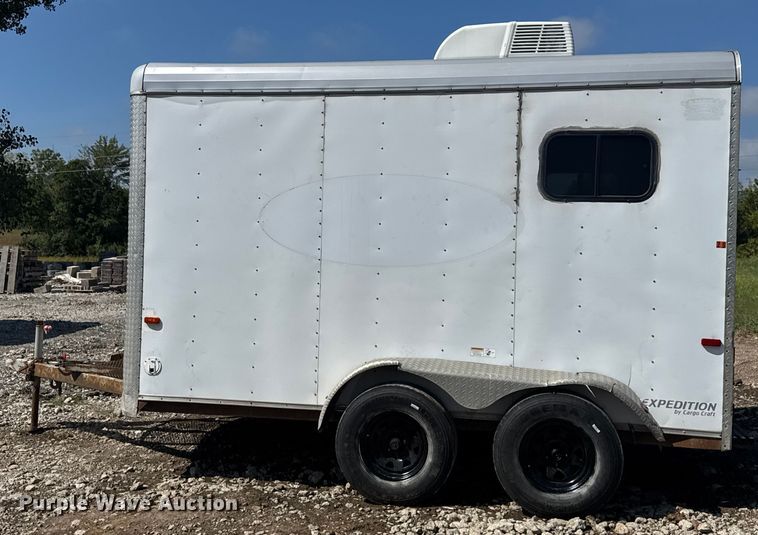 image for item EV1896 2017 Cargo Craft fiber optic splicing trailer