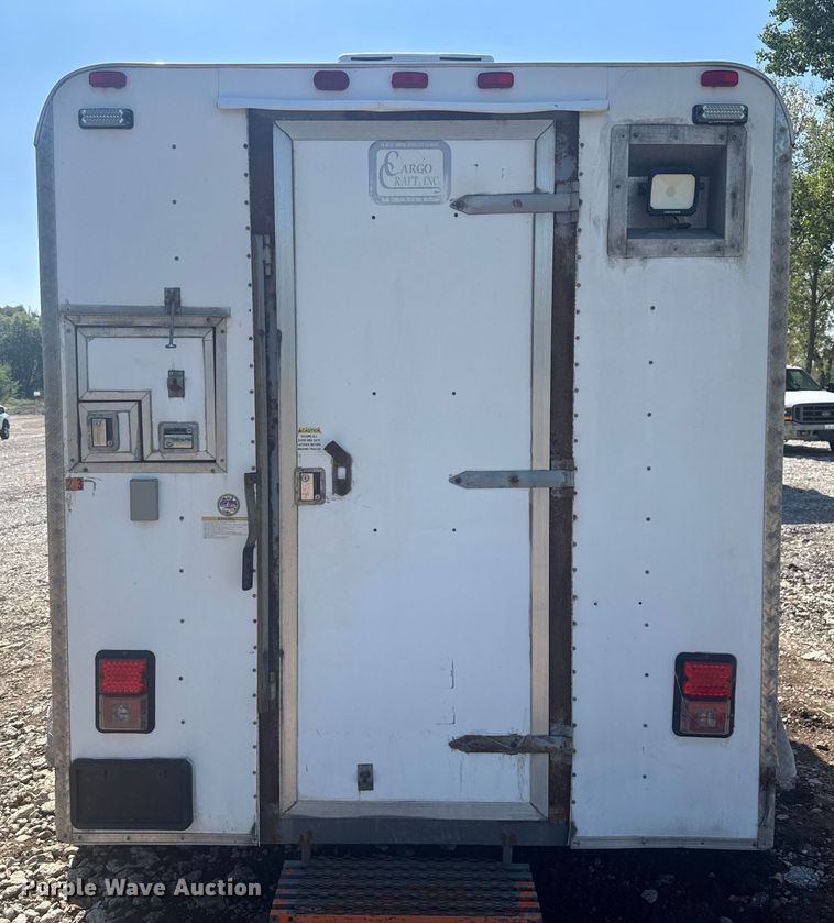 image for item EV1896 2017 Cargo Craft fiber optic splicing trailer