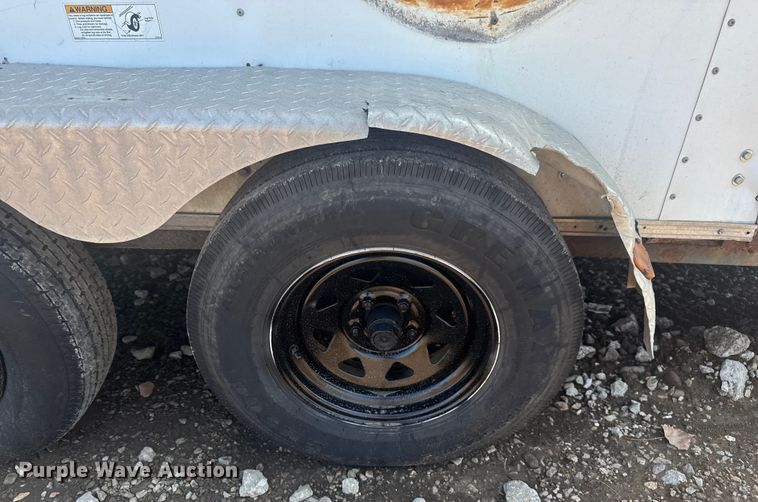 image for item EV1896 2017 Cargo Craft fiber optic splicing trailer