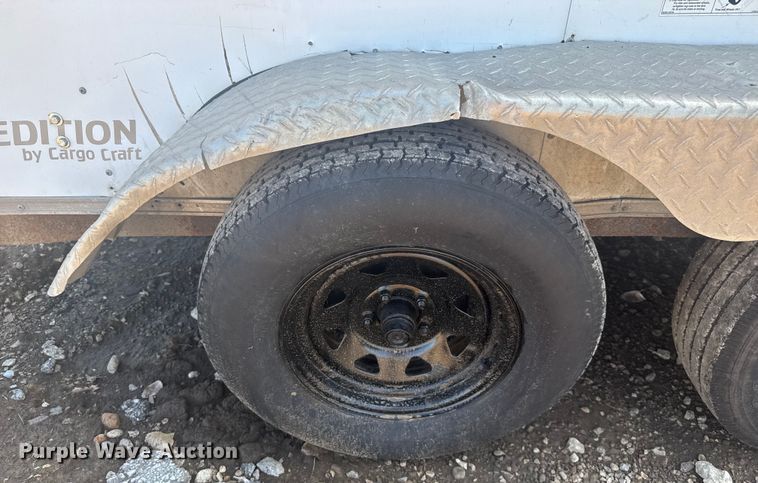 image for item EV1896 2017 Cargo Craft fiber optic splicing trailer