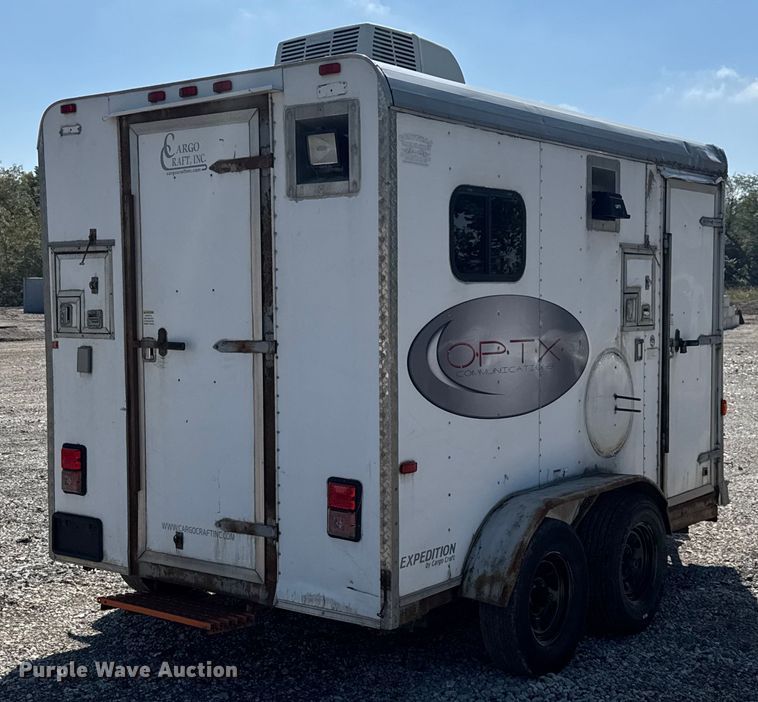 image for item EV1897 2017 Cargo Craft Expedition 7122 fiber optic splicing trailer