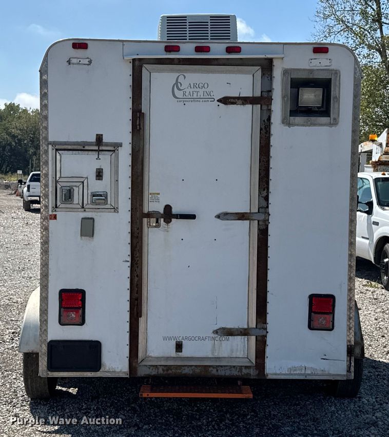 image for item EV1897 2017 Cargo Craft Expedition 7122 fiber optic splicing trailer