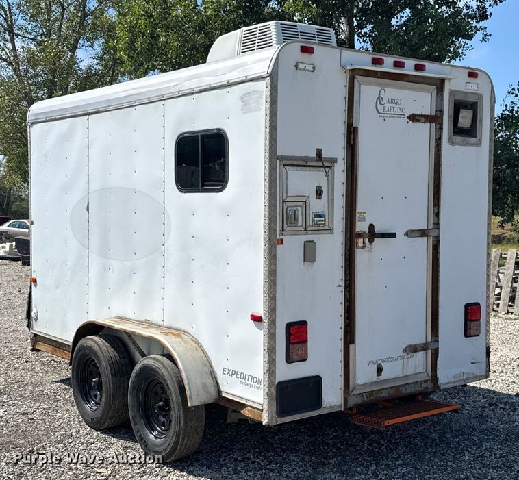 image for item EV1897 2017 Cargo Craft Expedition 7122 fiber optic splicing trailer