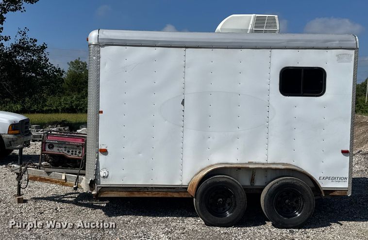 image for item EV1897 2017 Cargo Craft Expedition 7122 fiber optic splicing trailer