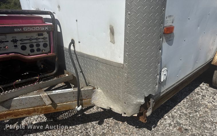 image for item EV1897 2017 Cargo Craft Expedition 7122 fiber optic splicing trailer