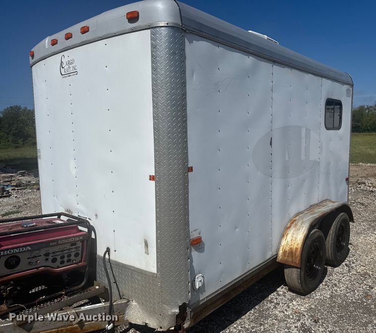 image for item EV1897 2017 Cargo Craft Expedition 7122 fiber optic splicing trailer