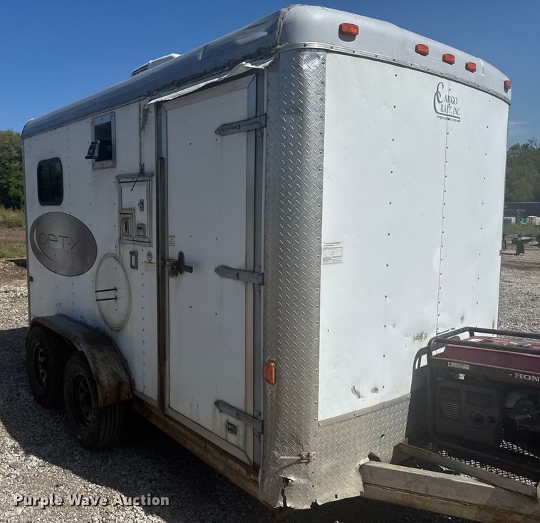 image for item EV1897 2017 Cargo Craft Expedition 7122 fiber optic splicing trailer