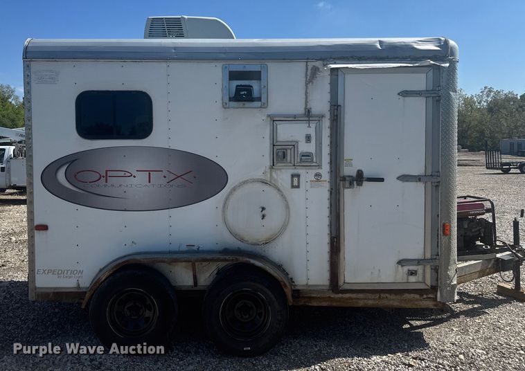 image for item EV1897 2017 Cargo Craft Expedition 7122 fiber optic splicing trailer