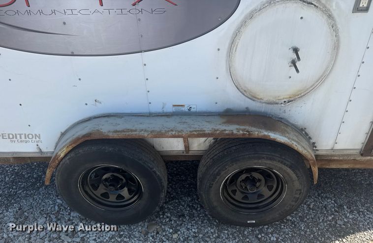 image for item EV1897 2017 Cargo Craft Expedition 7122 fiber optic splicing trailer