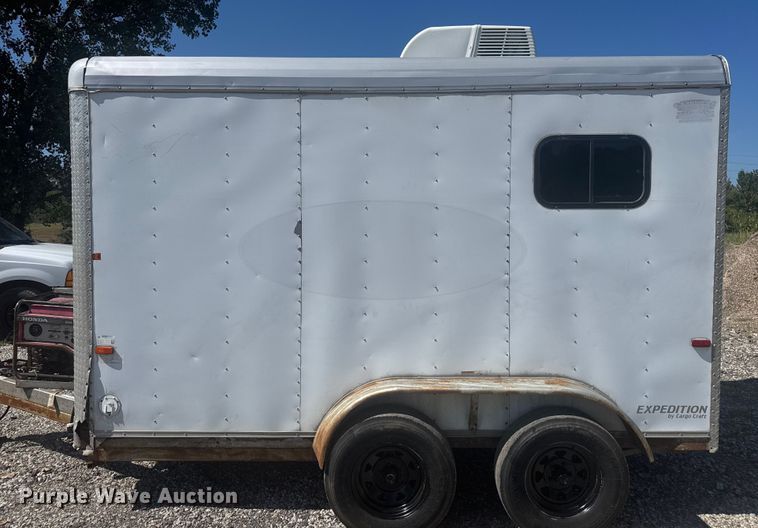 image for item EV1897 2017 Cargo Craft Expedition 7122 fiber optic splicing trailer