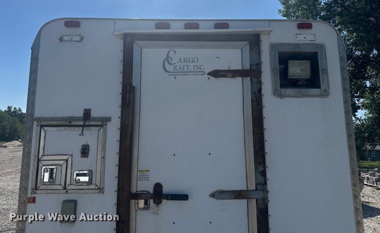 image for item EV1897 2017 Cargo Craft Expedition 7122 fiber optic splicing trailer