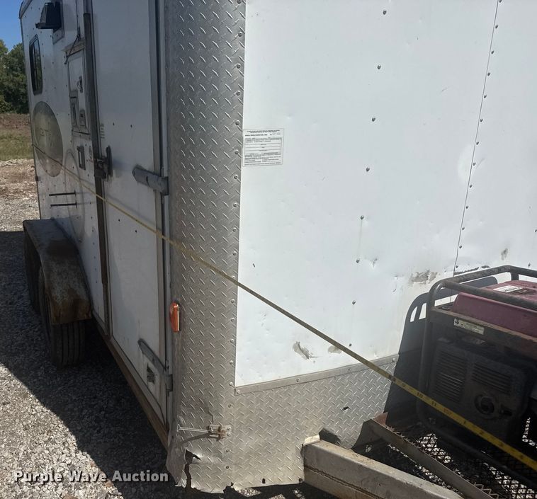 image for item EV1897 2017 Cargo Craft Expedition 7122 fiber optic splicing trailer