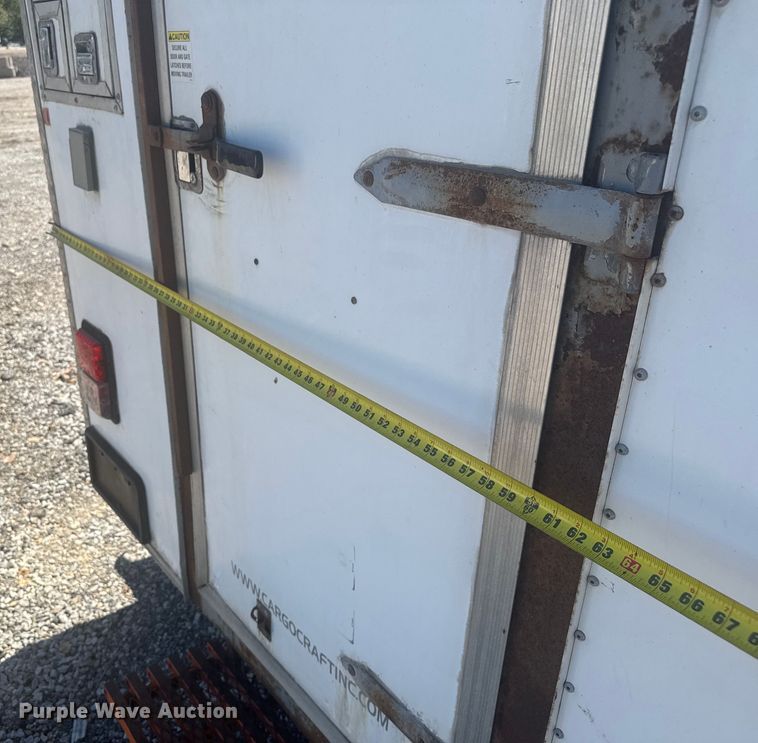 image for item EV1897 2017 Cargo Craft Expedition 7122 fiber optic splicing trailer