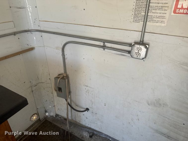 image for item EV1897 2017 Cargo Craft Expedition 7122 fiber optic splicing trailer