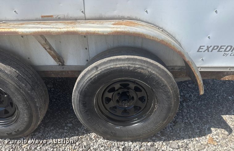 image for item EV1897 2017 Cargo Craft Expedition 7122 fiber optic splicing trailer