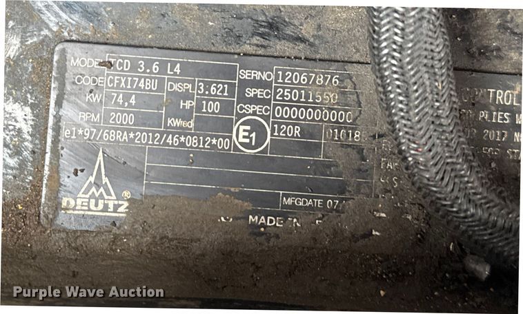 image for item EV1906 2018 Vermeer D23x30III directional boring unit