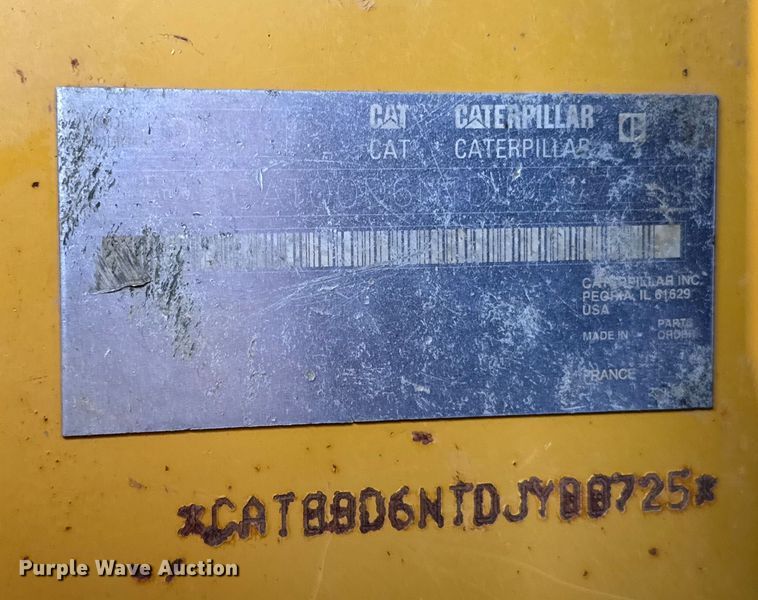 image for item EV1907 2008 Caterpillar D6N cable plow