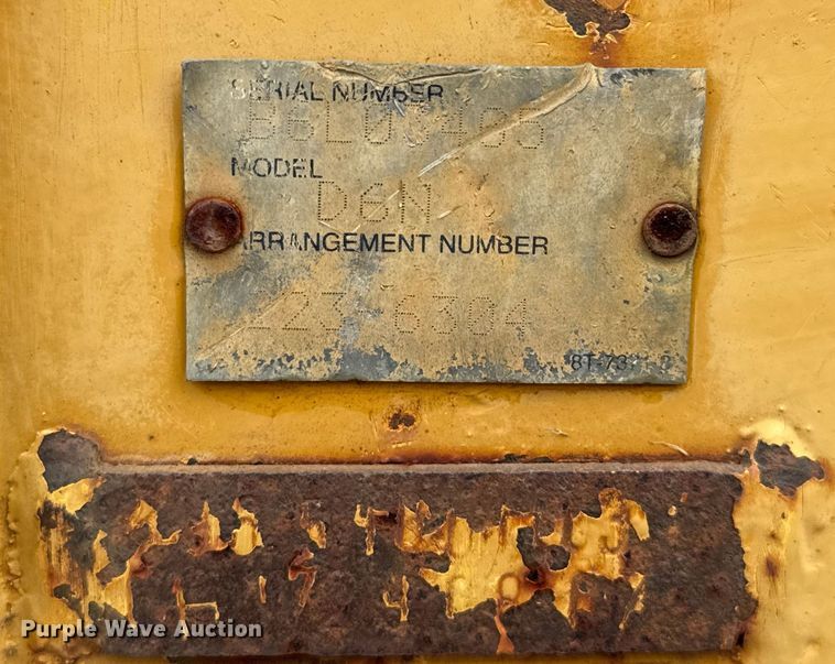 image for item EV1909 Caterpillar D6N dozer blade