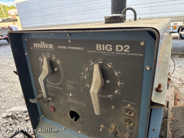 image for item EV1949 Miller Big D2  welder