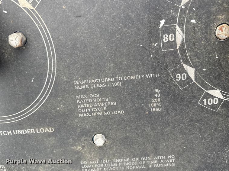 image for item EV1949 Miller Big D2  welder