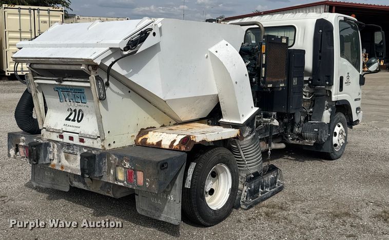 image for item EV1987 2015 Isuzu NPR street sweeper truck