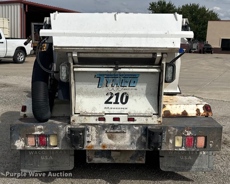 image for item EV1987 2015 Isuzu NPR street sweeper truck