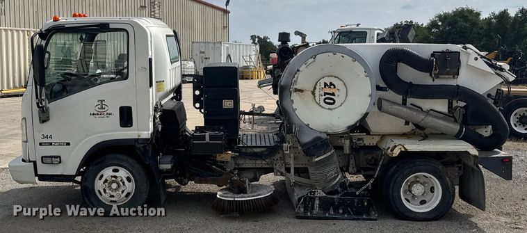 image for item EV1987 2015 Isuzu NPR street sweeper truck