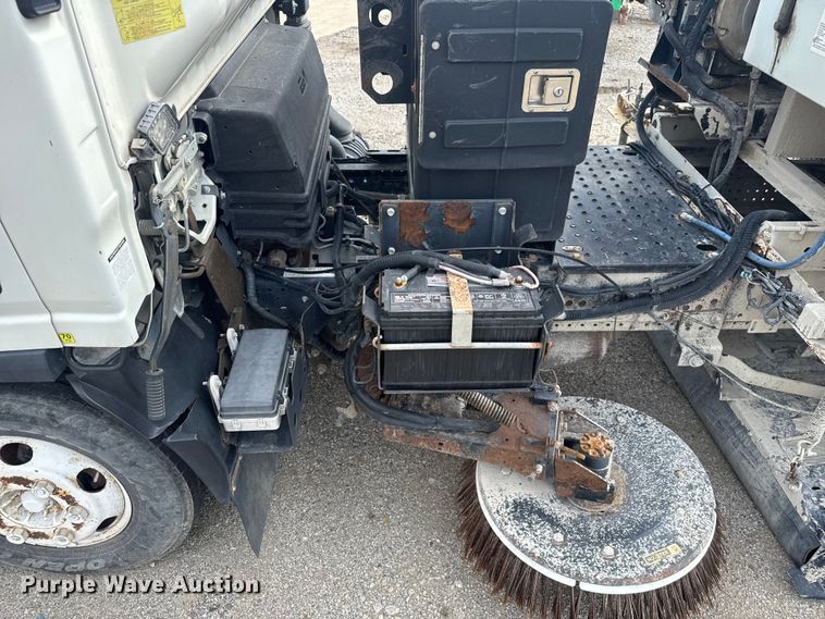 image for item EV1987 2015 Isuzu NPR street sweeper truck