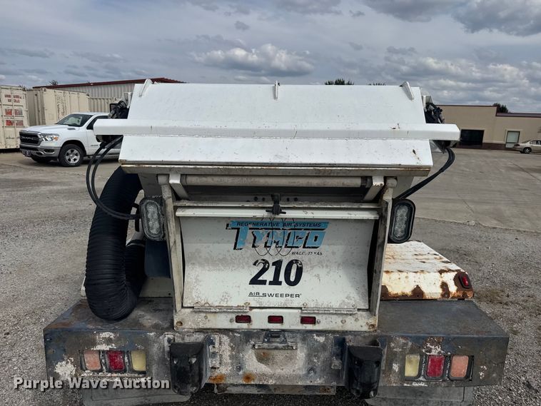image for item EV1987 2015 Isuzu NPR street sweeper truck