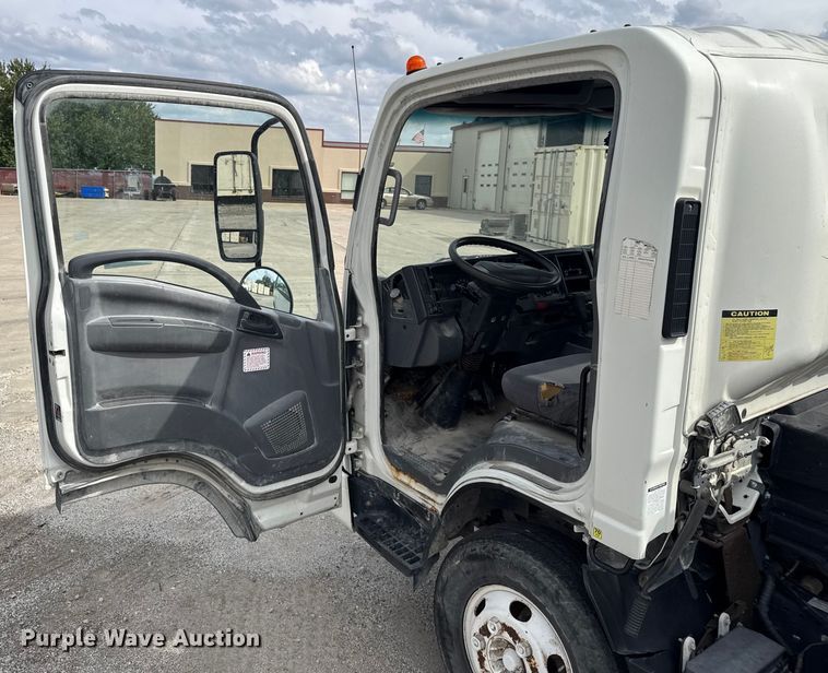 image for item EV1987 2015 Isuzu NPR street sweeper truck