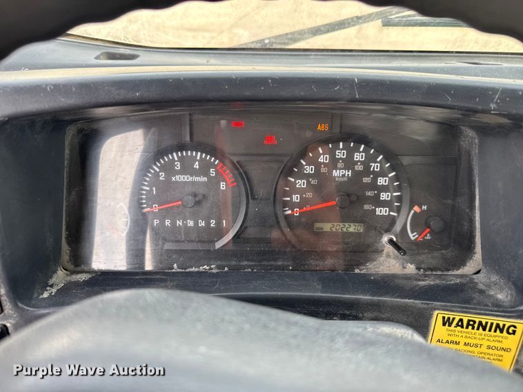 image for item EV1987 2015 Isuzu NPR street sweeper truck