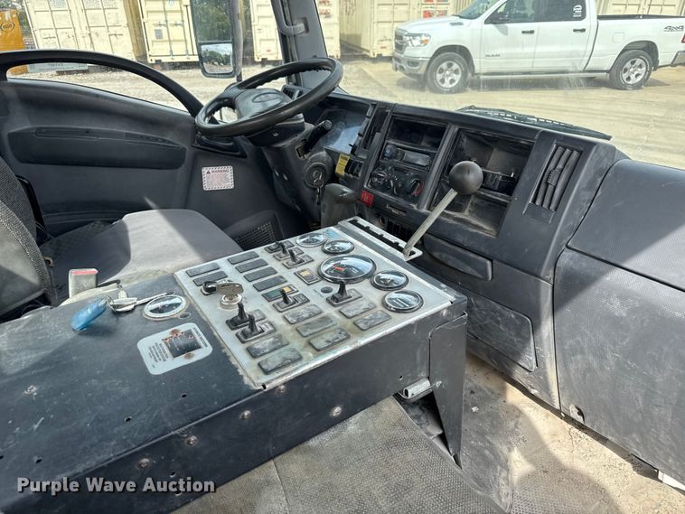 image for item EV1987 2015 Isuzu NPR street sweeper truck