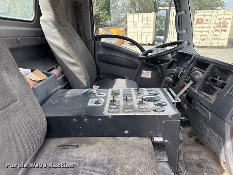 image for item EV1987 2015 Isuzu NPR street sweeper truck