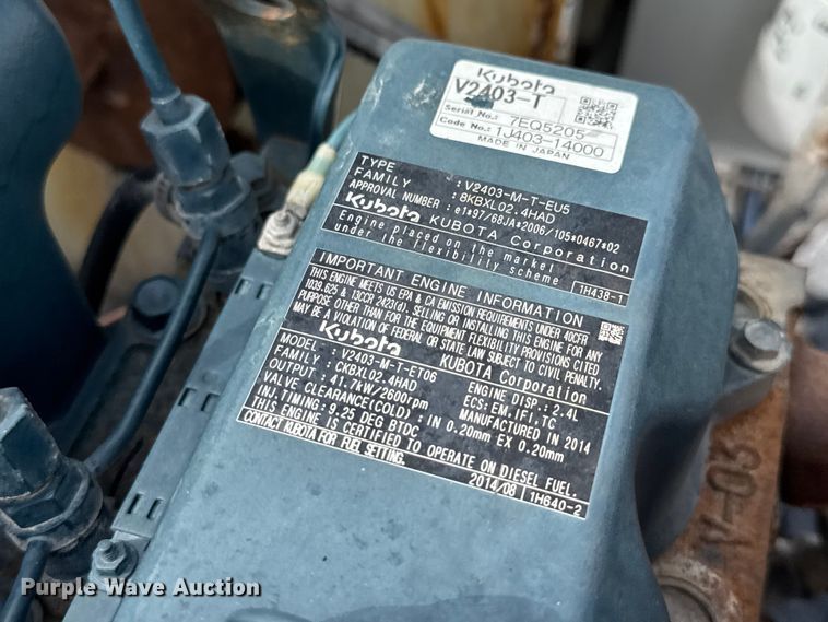 image for item EV1987 2015 Isuzu NPR street sweeper truck