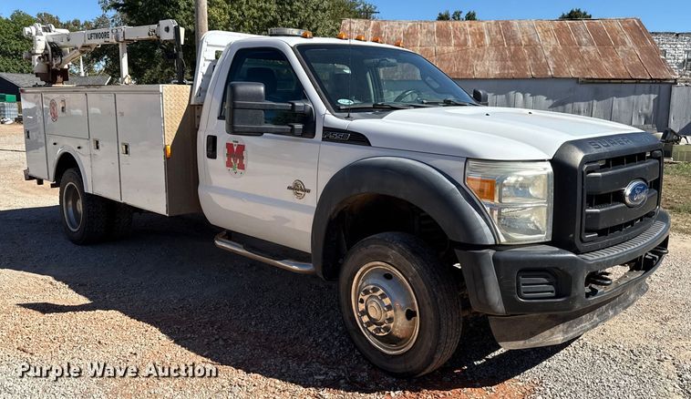 image for item GH9330 2011 Ford F550 Super Duty utility / service truck