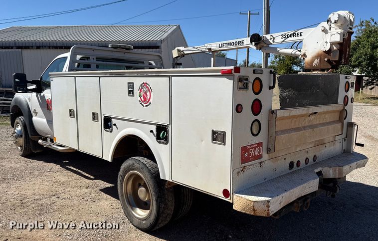 image for item GH9330 2011 Ford F550 Super Duty utility / service truck