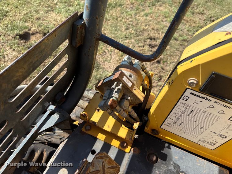 image for item GH9331 Komatsu PC15MR-1 mini excavator