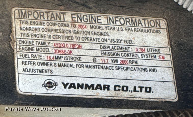 image for item GH9331 Komatsu PC15MR-1 mini excavator