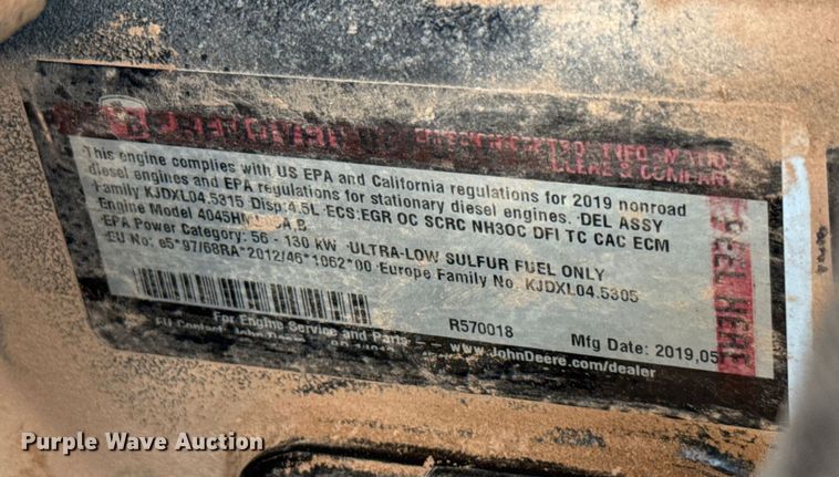 image for item GH9334 2019 Manitou MLT 961-145 V+L telehandler