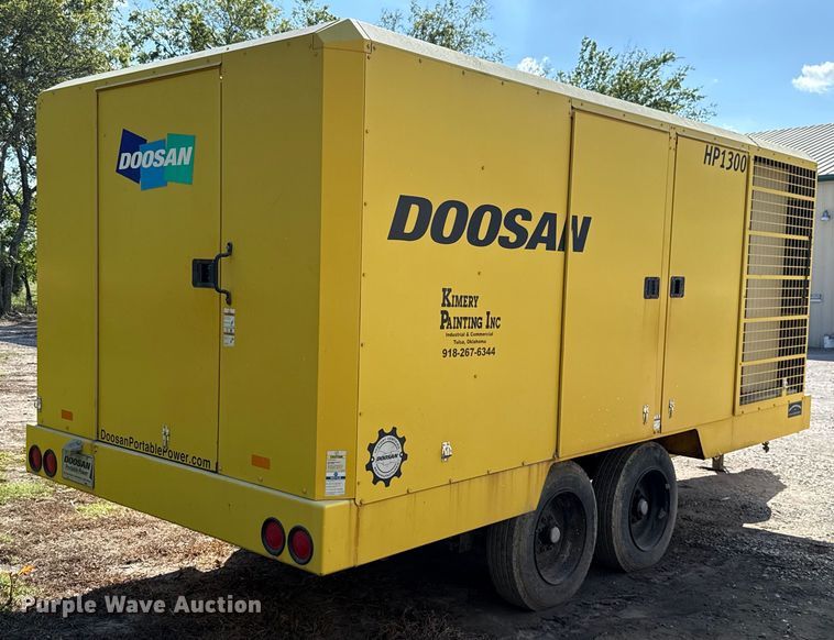 image for item GH9374 2013 Doosan HP1300WCU-T1 air compressor