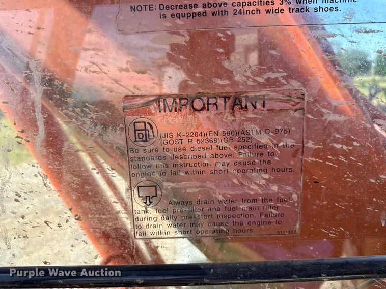 image for item GH9382 2012 Hitachi ZX200LC-3 excavator