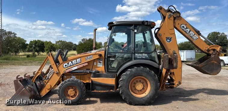 image for item GH9389 2013 Case 580 Super N backhoe
