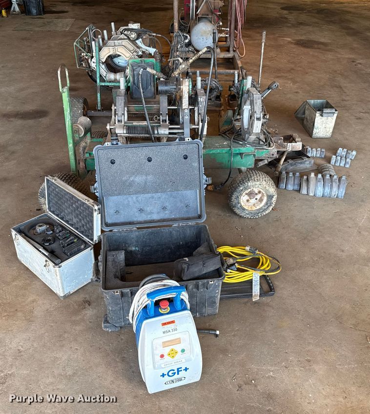 image for item GH9393 McElroy poly fusion machines