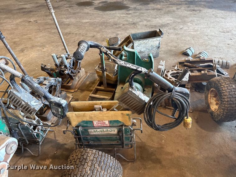 image for item GH9393 McElroy poly fusion machines