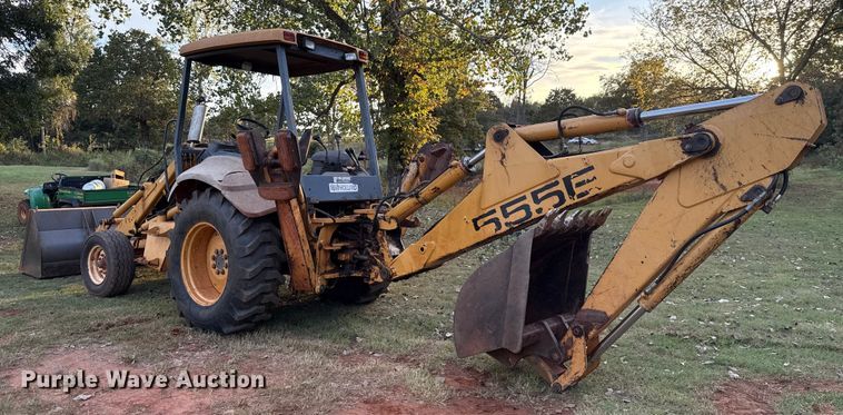 image for item GH9398 1998 New Holland 555E backhoe