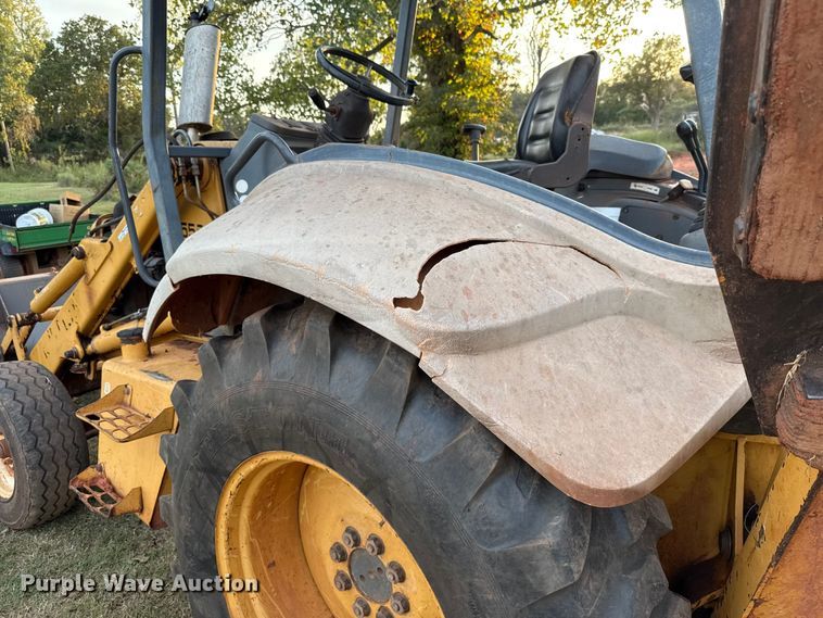 image for item GH9398 1998 New Holland 555E backhoe