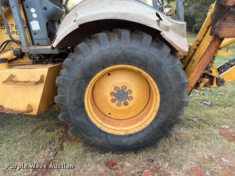 image for item GH9398 1998 New Holland 555E backhoe