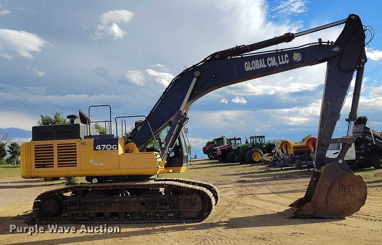 EXCAVADORA 2014 JOHN DEERE 470GLC
