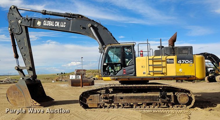image for item IP9707 2014 John Deere 470G LC excavator